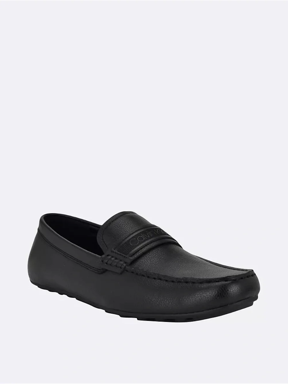Calvin Klein Oliver Driving Loafers Black Slip On Moccasin Shoes SIZE 11.5